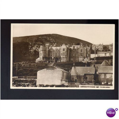Argyllshire INNELLAN Royal Hotel Postcard by Valentine (207066)