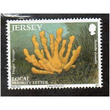JER 2011 (39p) 'SEA SQUIRTS & SPONGES' FINE USED (EBID 17-602)