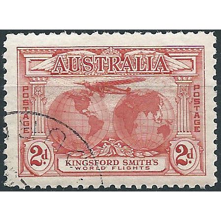 Australia 1931 SG121 2d Rose-Red Fine Used .. ..