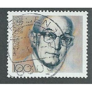 GER 1992 100pf 'MARTIN NIEMOLLER' FINE USED (EBID43-214)
