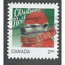 CAN 2015 $2.50 (S/A)'CHRISTMAS ' FINE USED (EBID44-270)