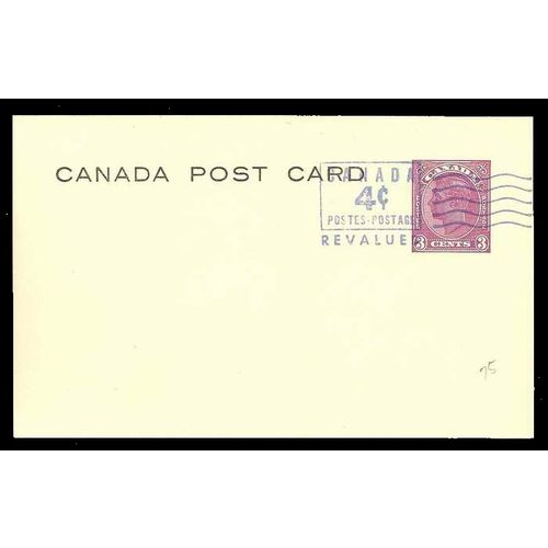 Canada #P81c Postal Card 1938 MINT Overprint Scarce Cat Value $75.00