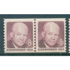 1402 8c Dwight Eisenhower Fine MNH CLP R0286