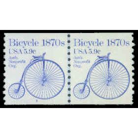 1901 5.9c Bicycle Very Fine MNH Dry Gum CNP Left 3 G0009