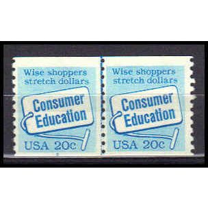 2005 20c Consumer Education Fine MNH Dry Gum CNP Left 2 CA0659