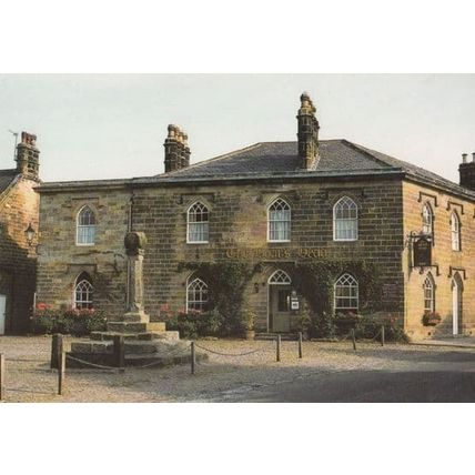 Ripley Castle The Boars Head Pub Postcard