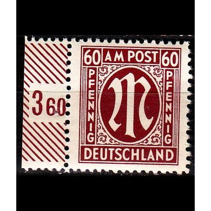 GERMANY Alliiert AmBri [1945] MiNr 0033 b C ( **/mnh )