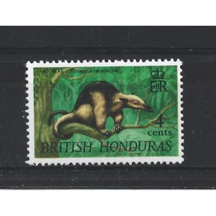 BritishHonduras.SG259 4c Collared Anteater.Mounted Mint.Mar24