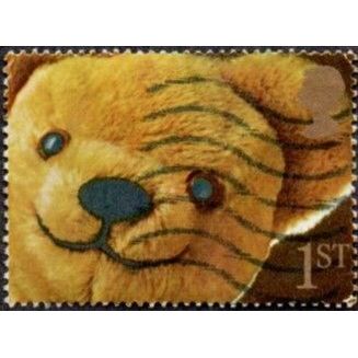 1991 Greetings Booklet Stamps, Smiles. 1st Value. Teddy Bear. Fine Used