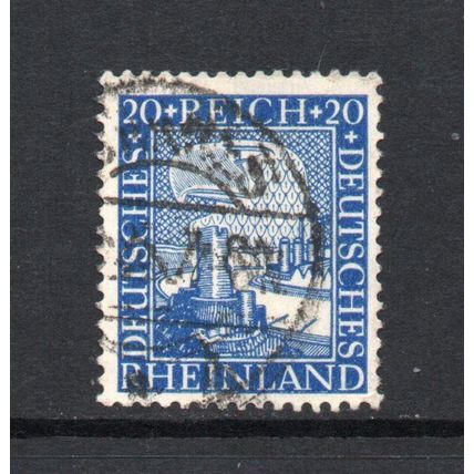 Germany - 1925 - 20pf Rheinland Anniversary, Used