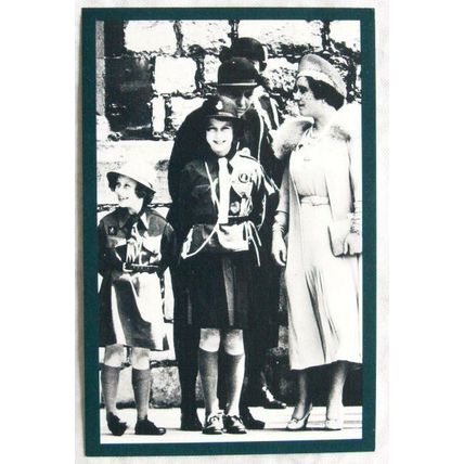 c.1980s PC The Princesses Elizabeth & Margaret, c.1948