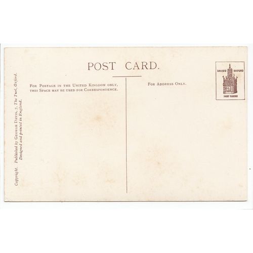 The Conferring of Degrees at Cambridge Sydney P Hall Art Postcard