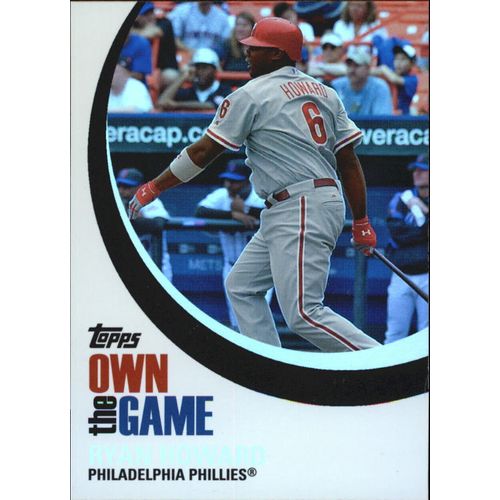 2007 Baseball Topps Own The Game Ryan Howard #OTG1