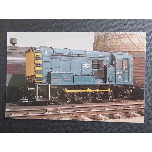 OPC No.7 08113 at Horton Road Depot Gloucester 1976 Postcard