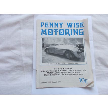 MOTORS PENNY WISE MOTORING 1973 (25/08)