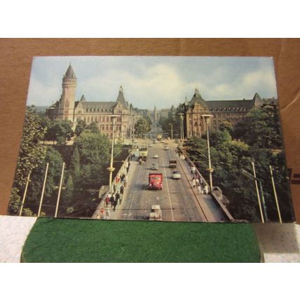 AVENUE de la LIBERTE, LUXEMBOURG, ,unused postcard