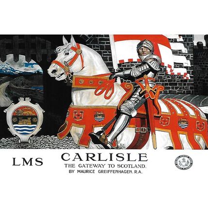Carlisle the Gateway to Scotland by Maurice Greiffenhagen R.A.