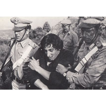 Dove Volano I Corvi D'Argento Corrado Pani of Mina Italian Singer Movie Postcard