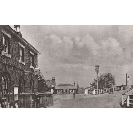 Dagenham Essex Police Station Postcard