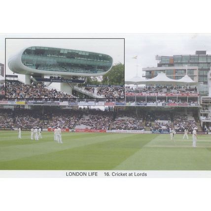England Vs West Indies 2007 Lords Cricket London Postcard