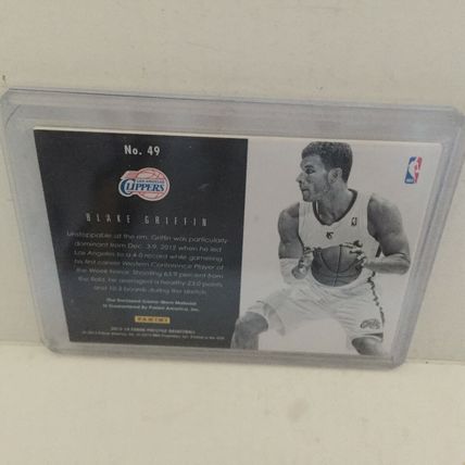 2013-14 Panini Los Angeles Clippers Blake Griffin NBA Jersey Card