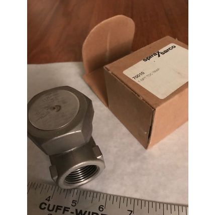 SPIRAX SARCO 1” TDC STEAM TRAP THERMO-DYNAMIC,SPIRAX SARCO B.M. 70010,TE,ET