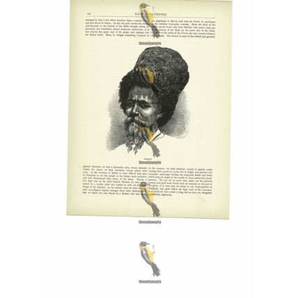 Cossack, Caucasus, Russia, Book Illustration (Print), c1880