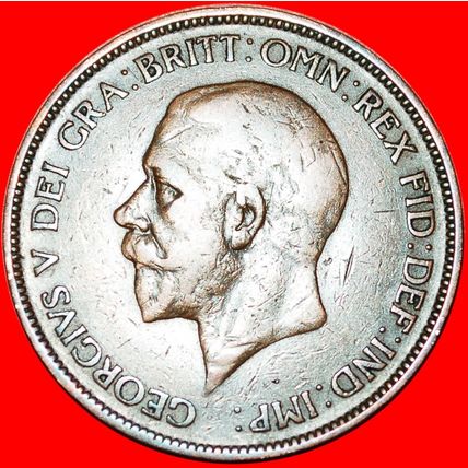 Ⰶ MISTRESS OF SEAS:GREAT BRITAIN★PENNY 1935 GEORGE V (1911-★LOW START★NO RESERVE