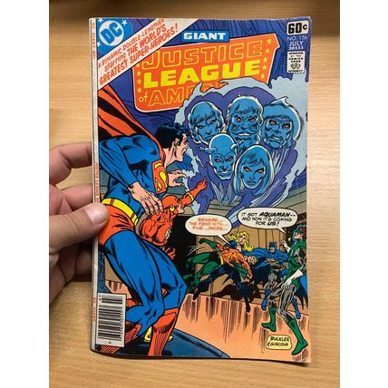 DC COMICS JUSTICE LEAGUE OF AMERICA #156 JULY 1978 (VFN) *GIANT* COMIC (LL)