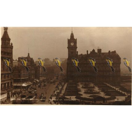 North British Hotel, Edinburgh, 9605 Judges Postcard