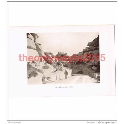Le Chateau des Baux, France, Book Illustration (Print), 1911