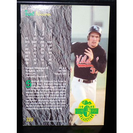 CLASSIC 1993 TROT NIXON FOUR SPORT BASEBALL CARD #308