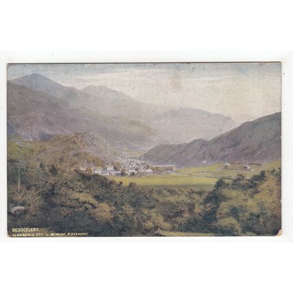 Beddgelert London & North Western Railway Co Postcard LNWR