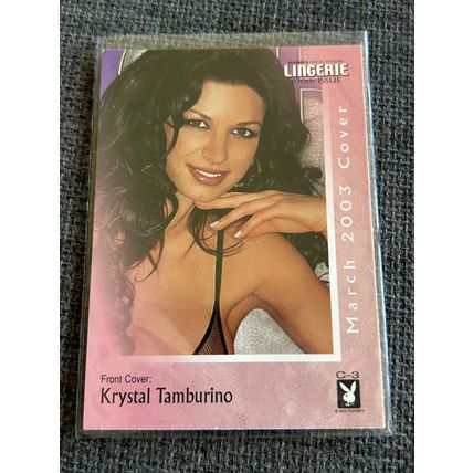 Playboy's Lingerie 100th Issue Top Ten Covers Single Chase Card C-3