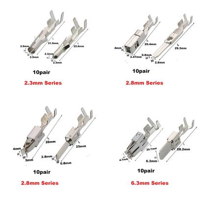 620Pcs Metri-Pack Pins Kit, AYZAR001