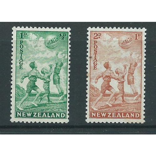 new zealand stamp health set sg626 mh sg 626 some toning a