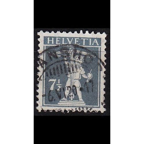 SCHWEIZ SWITZERLAND [1917] MiNr 0138 II ( O/used )