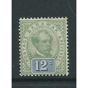 malaysia stamps sarawak sg16 sg 16 unused no gum