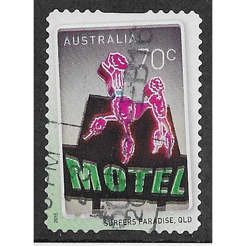 AUS 2015 70c (S/A) 'SIGN OF THE TIMES' FINE USED (EBID64-181)