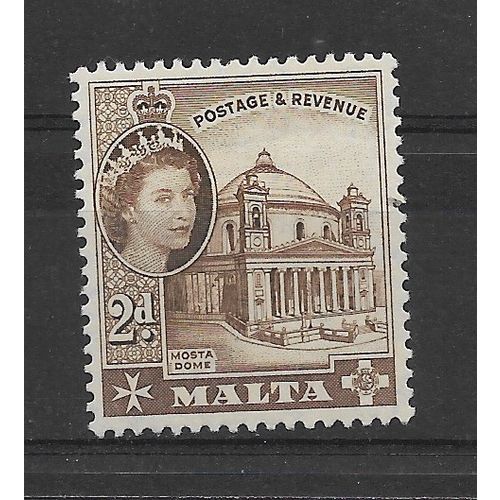 Malta.SG270 2d Mosta Church.Mounted Mint.July19