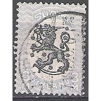 Finland 1925 Michel 122XA O Cote (2013) 0.45 Euro Armoirie Cachet rond
