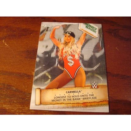 2020 Topps, WWE, 4-Insert Cards, CARMELLA/ROSE/BIG E,