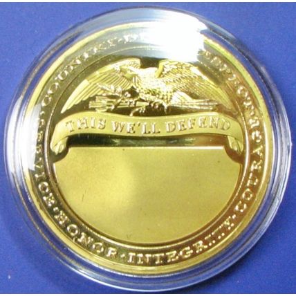 US Army, Infantry. Challenge Coin. 1.50". 65b.
