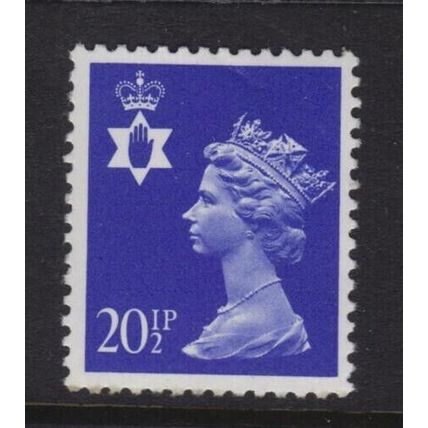 NI52 20½p Ultramarine NORTHERN IRELAND - Unmounted Mint