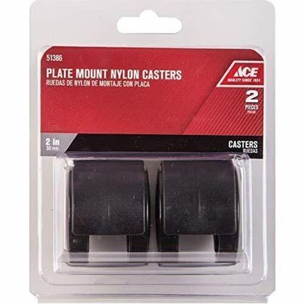CASTR TWN-WHL 2"PLT CD2 [Misc.]
