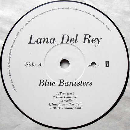 Lana Del Rey Blue Banisters EU Vinyl NEW MINT SEALED