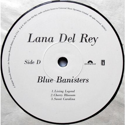 Lana Del Rey Blue Banisters EU Vinyl NEW MINT SEALED