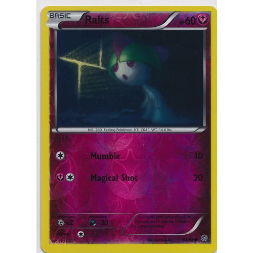Pokemon Ancient Origins #52/98 Ralts Rev Holo