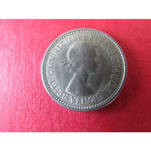 1953 QUEEN ELIZABETH II ENGLISH SHIELD ONE SHILLING FREE POST. (ed) AC