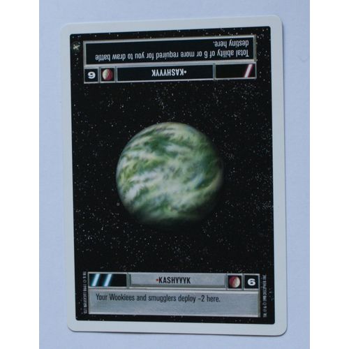 Star Wars CCG: A New Hope Revised # Kashyyyk (A) 1998 light decipher